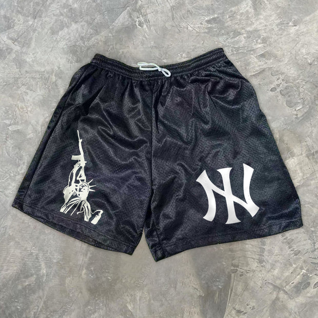Personalized print shorts