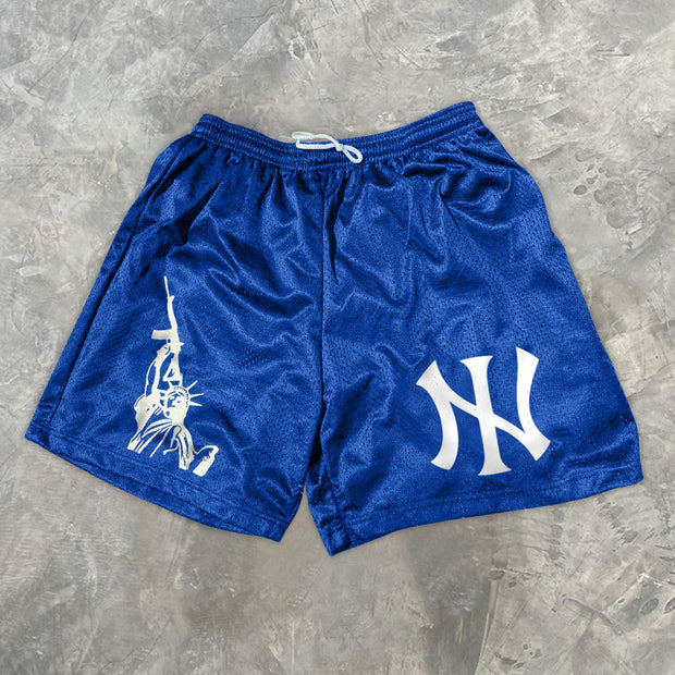 Personalized print shorts