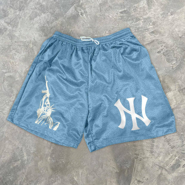 Personalized print shorts