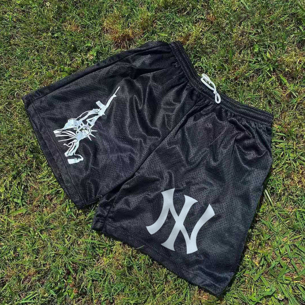 Personalized print shorts