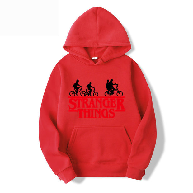 Street print fashion hoodie