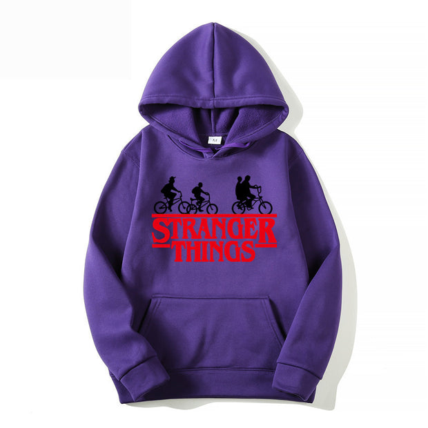 Street print fashion hoodie