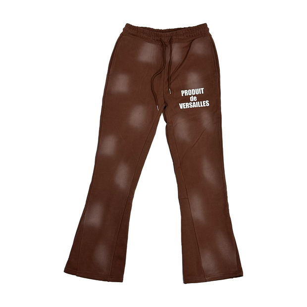 Street-inspired monogram print trousers