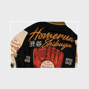 Casual shibuya baseball rugby japanese outdoor long sleeve jacket