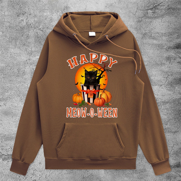 Halloween gift cat hoodie