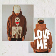 Love you casual street sports hoodie