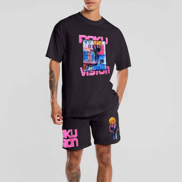 Casual personality sports suit
