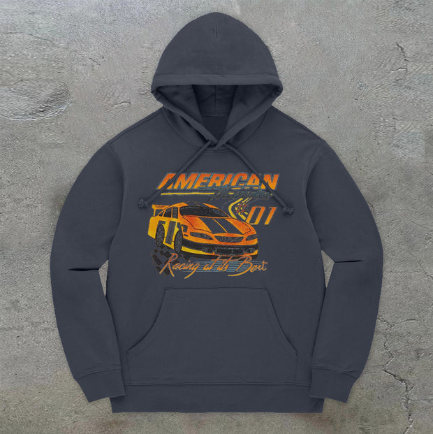 Hip Hop Cars Long Sleeve Hoodie