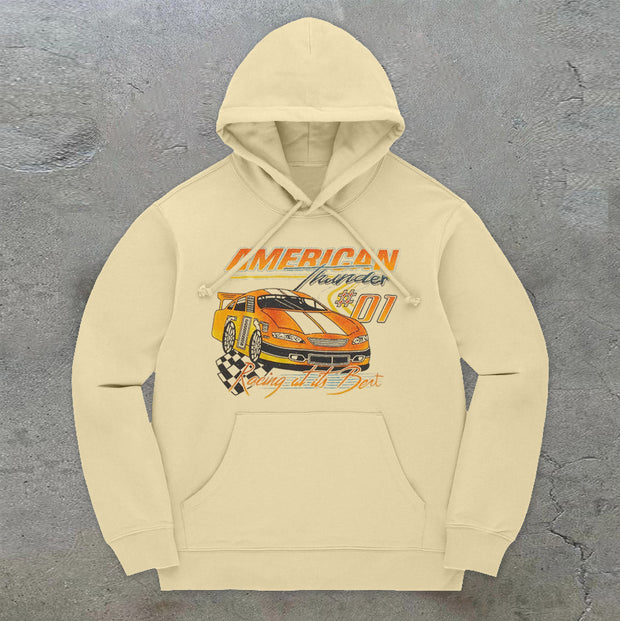 Hip Hop Cars Long Sleeve Hoodie