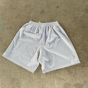 Retro casual trendy mesh shorts