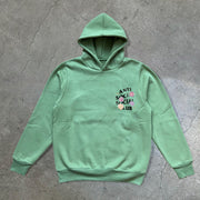Retro Casual Print Trendy Hoodie