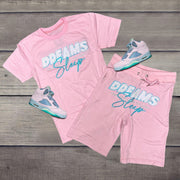 Trendy Letter Print Crew Neck T-Shirt Set
