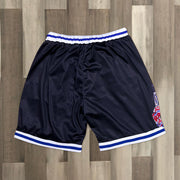 Trendy casual retro mesh sports shorts