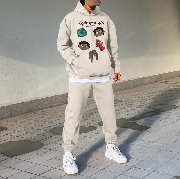 Khaki Graphic Tracksuit