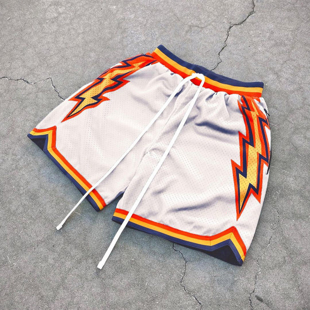Sports personality lightning shorts men