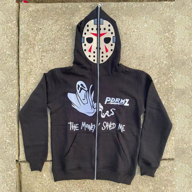 Jason ghost casual home street hoodie