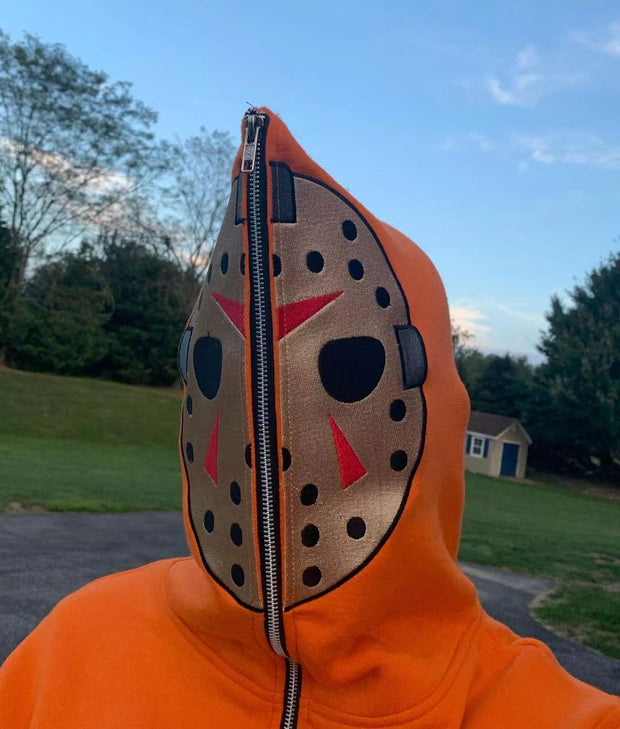 Jason ghost casual home street hoodie