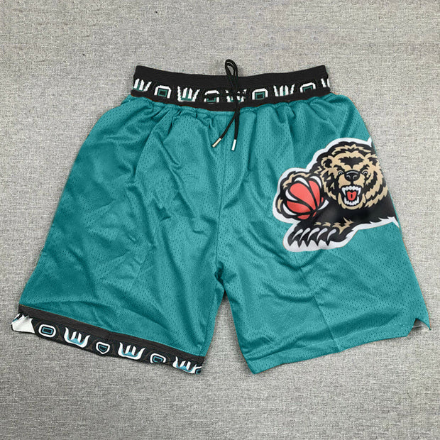 Retro Casual Street Hip Hop Mesh Shorts