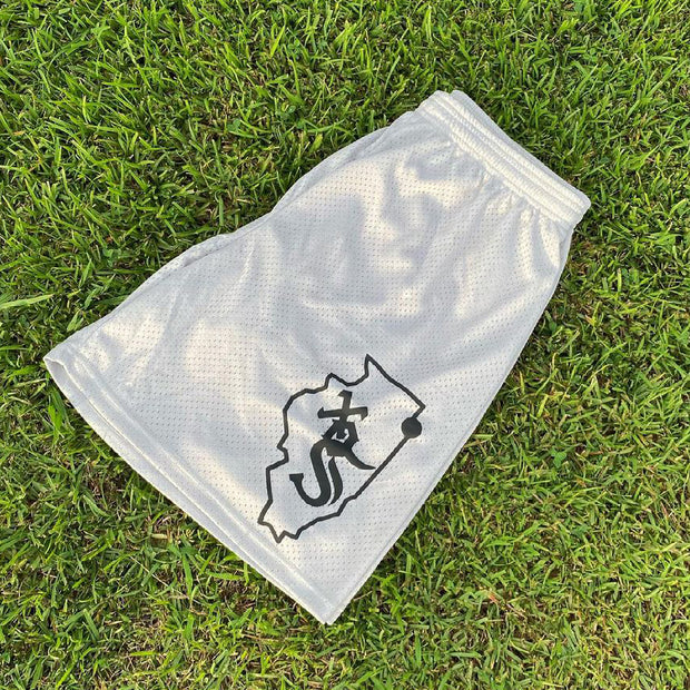 Retro Casual Street Hip Hop Mesh Shorts