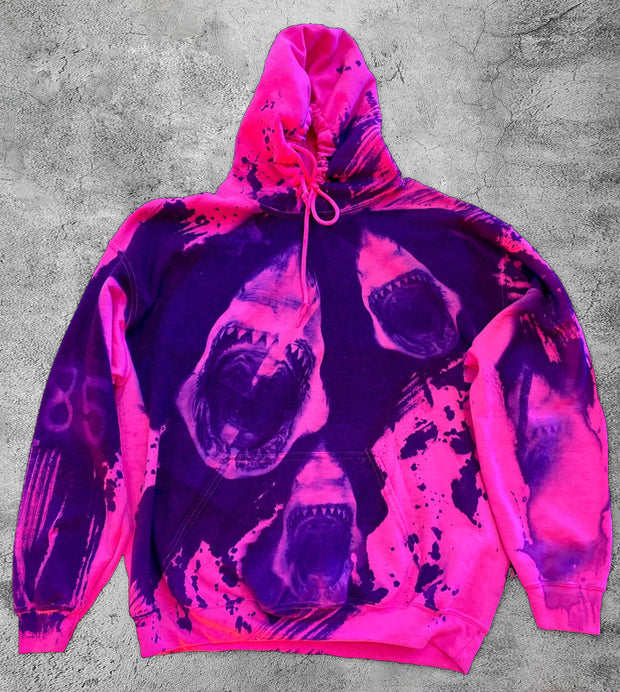 Deep sea shark casual hoodie