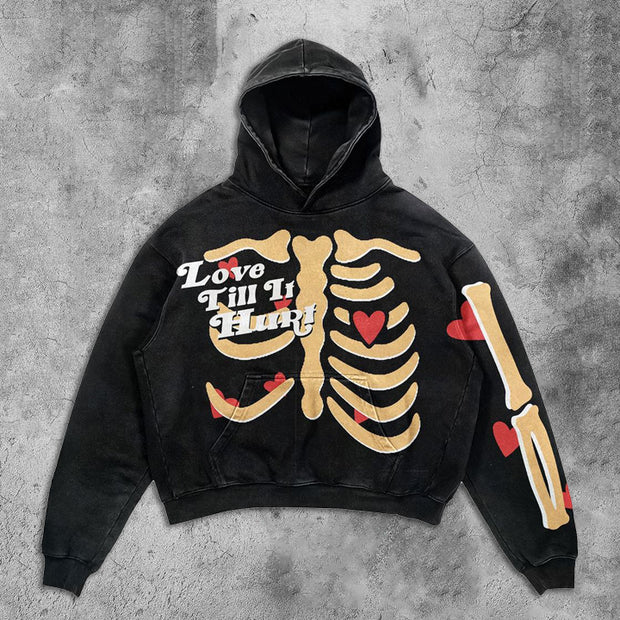 About Love Graphic Hoodie