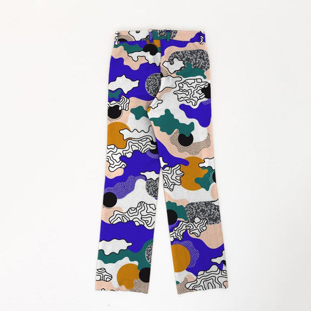 Camouflage pattern tide brand fashion loose street trousers